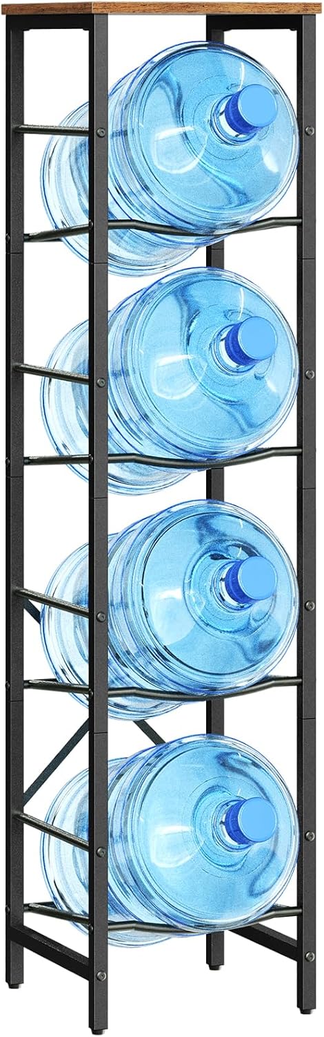Durable 5 Gallon Water Jug Rack for Kitchen and Office Use