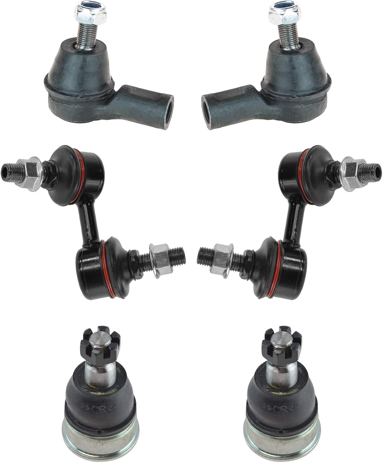 TRQ Front Steering & Suspension Kit for 2002-2003 Acura RSX