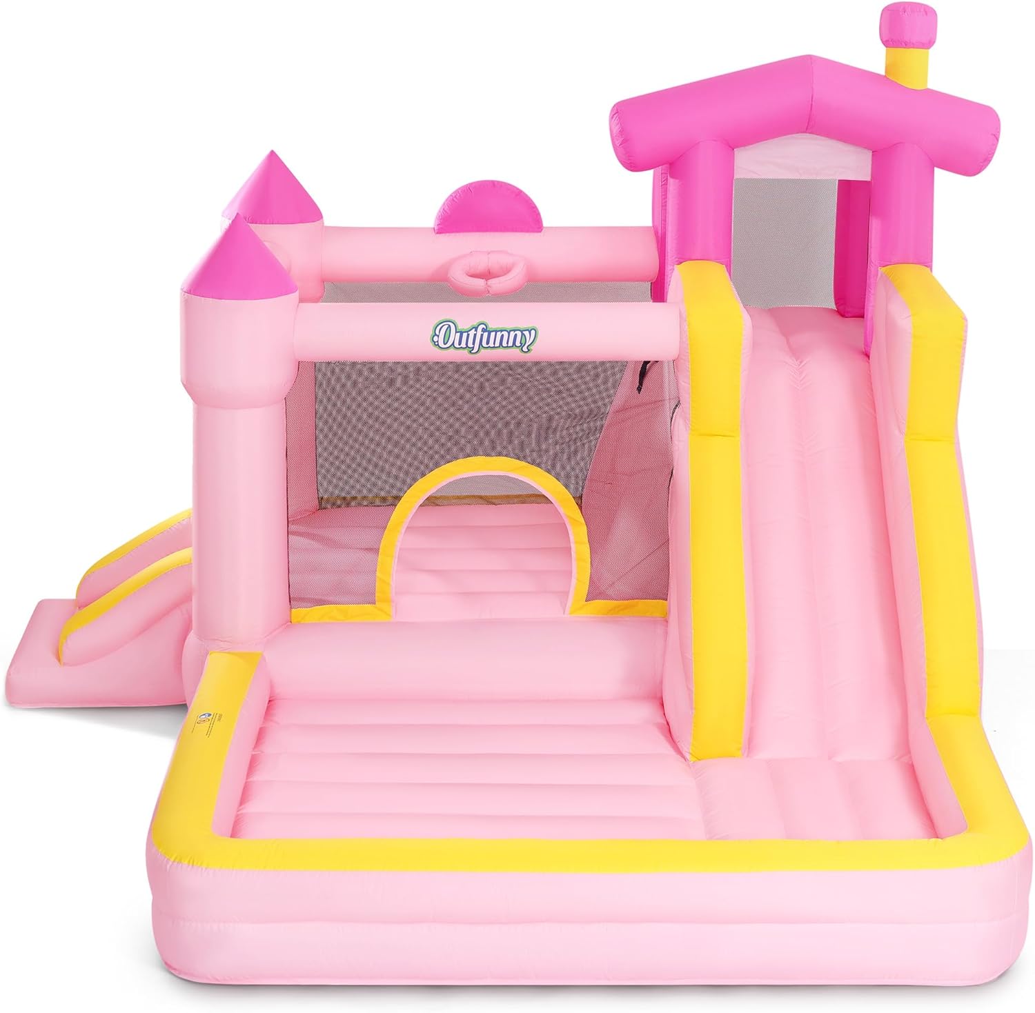 Inflatable Bounce House for Kids with Slide - Fun & Safe
