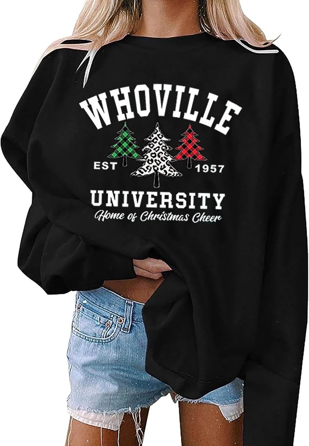 Whoville Christmas Sweatshirt by LYEIAO