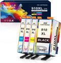 910XL Ink Cartridges Combo Pack Replacement for HP 910 XL - High Yield
