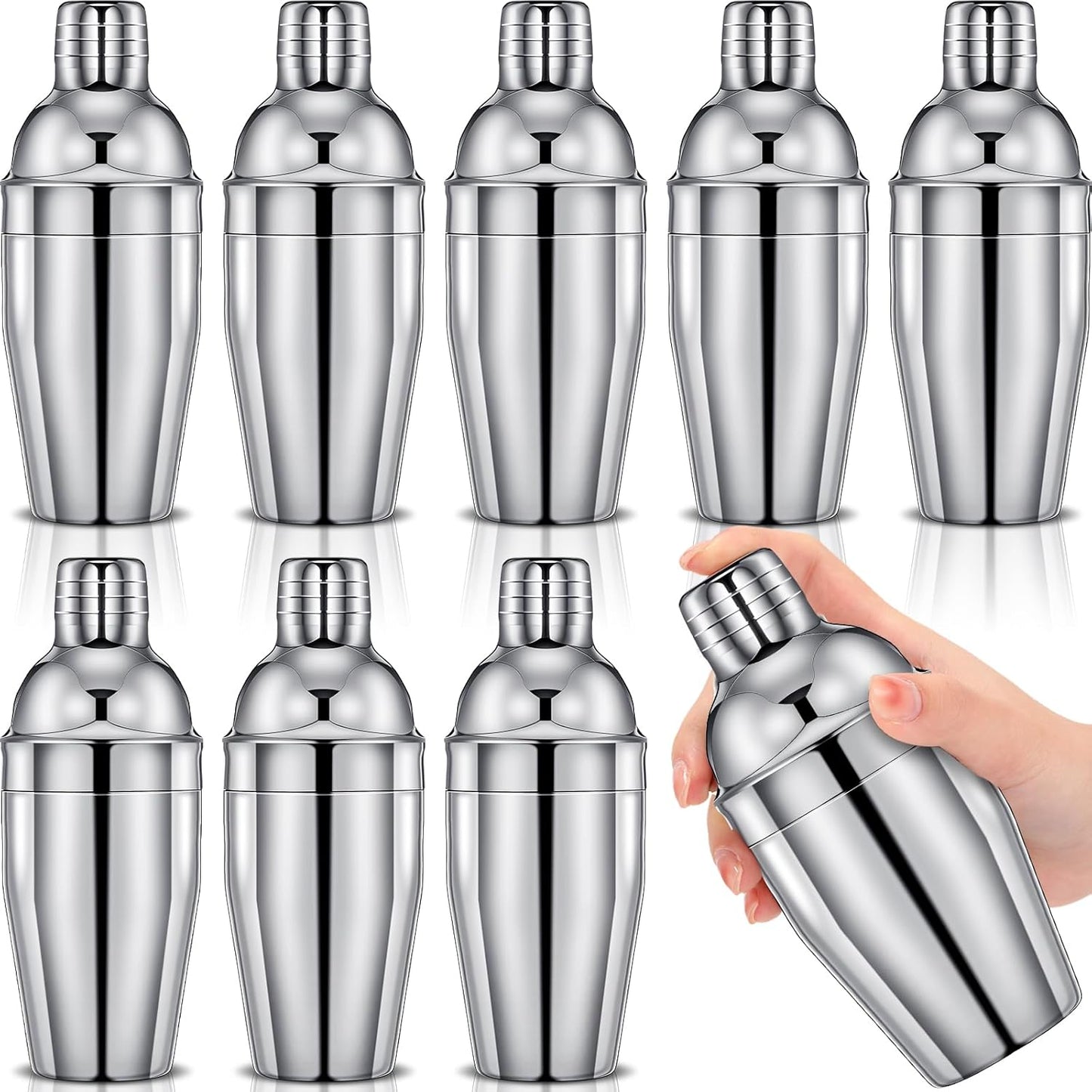 Professional Stainless Steel Cocktail Shaker Set for Bartending
