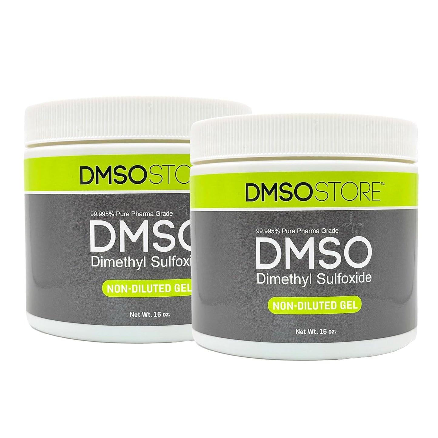DMSO Gel 2 lbs. Non-Diluted 99.995% Pharma Grade Quality