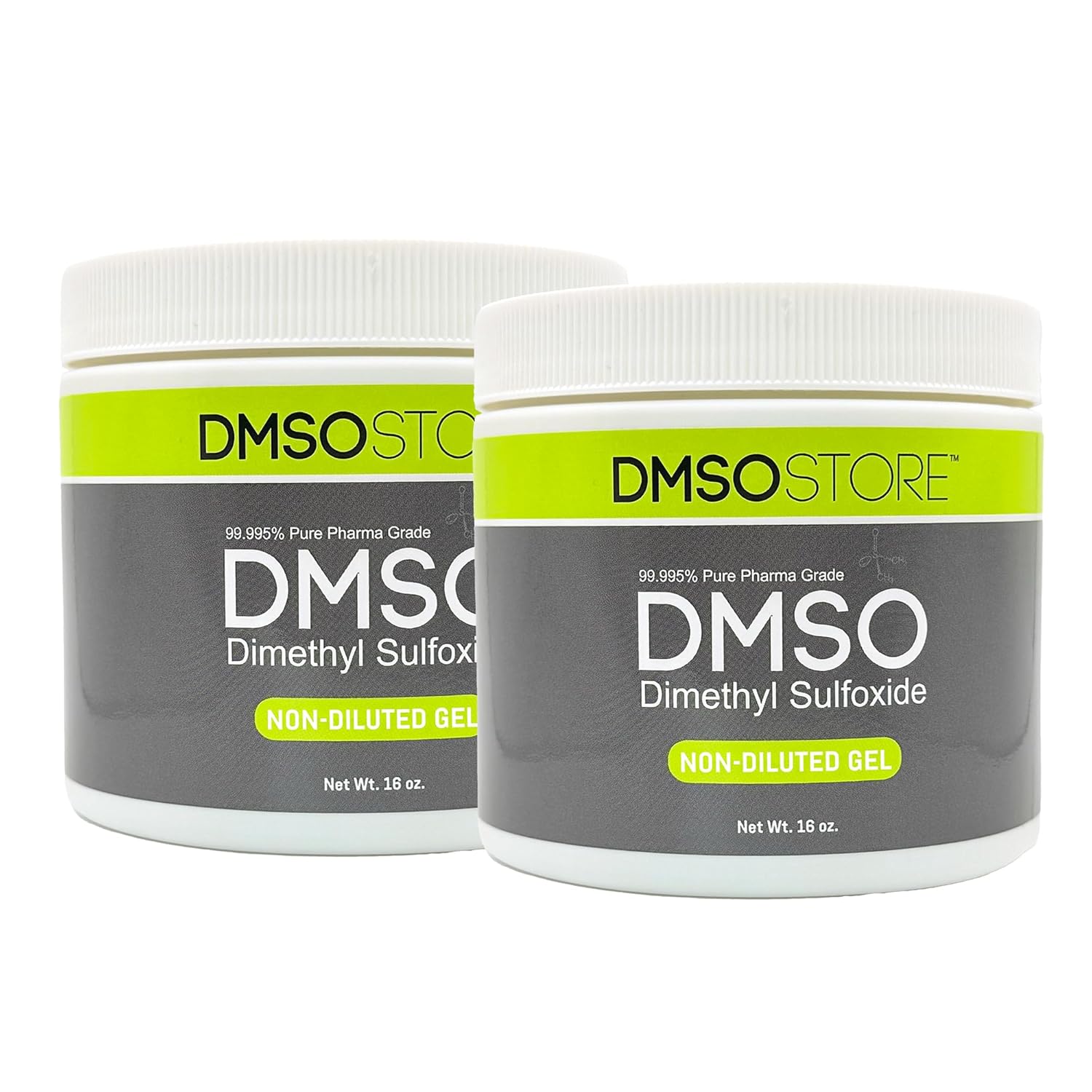 DMSO Gel 2 lbs. Non-Diluted 99.995% Pharma Grade Quality