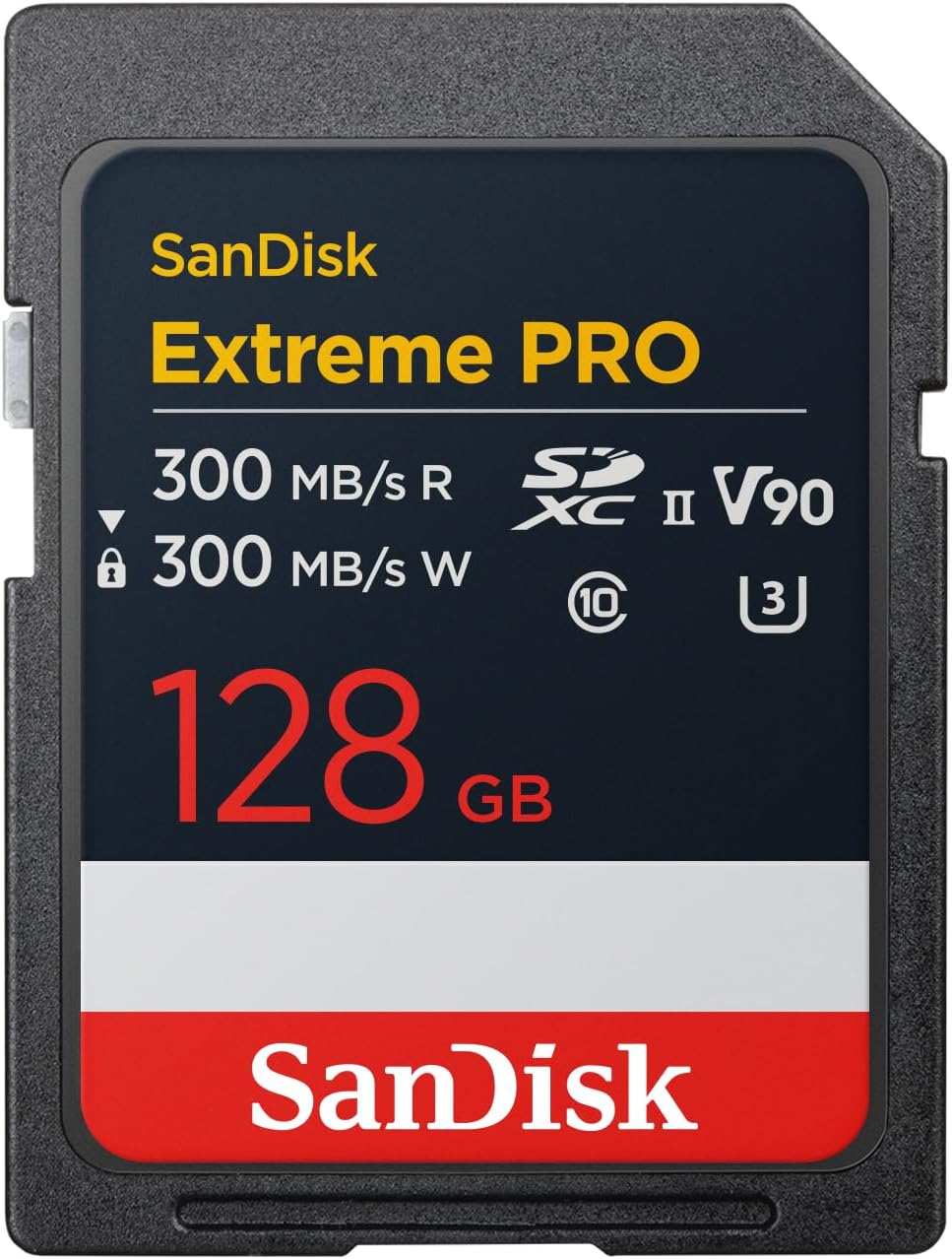 SanDisk 128GB Extreme PRO SDXC UHS-II Memory Card for 8K Video