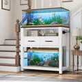 20-29 Gallon Aquarium Stand with Stable Metal Frame - Built-In Power