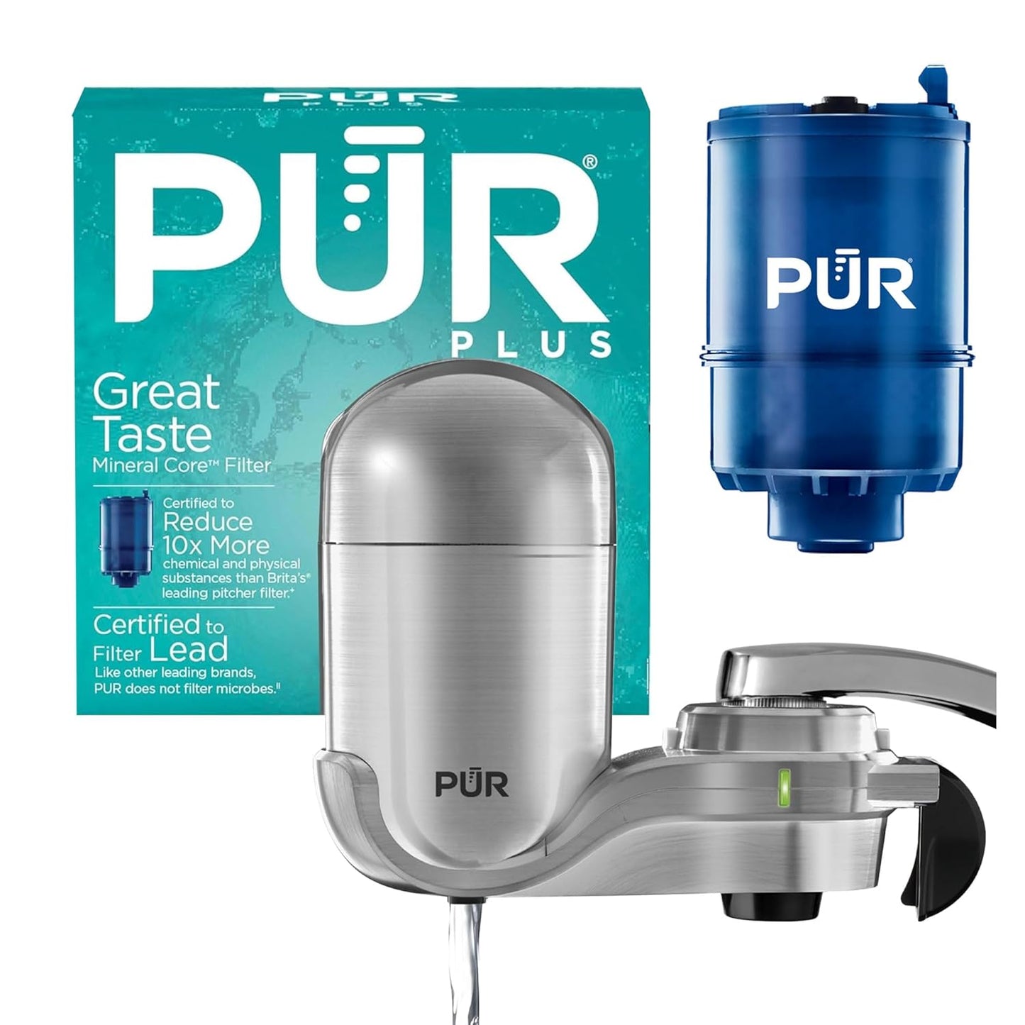 PUR PLUS Vertical Faucet Mount Water Filtration System Review