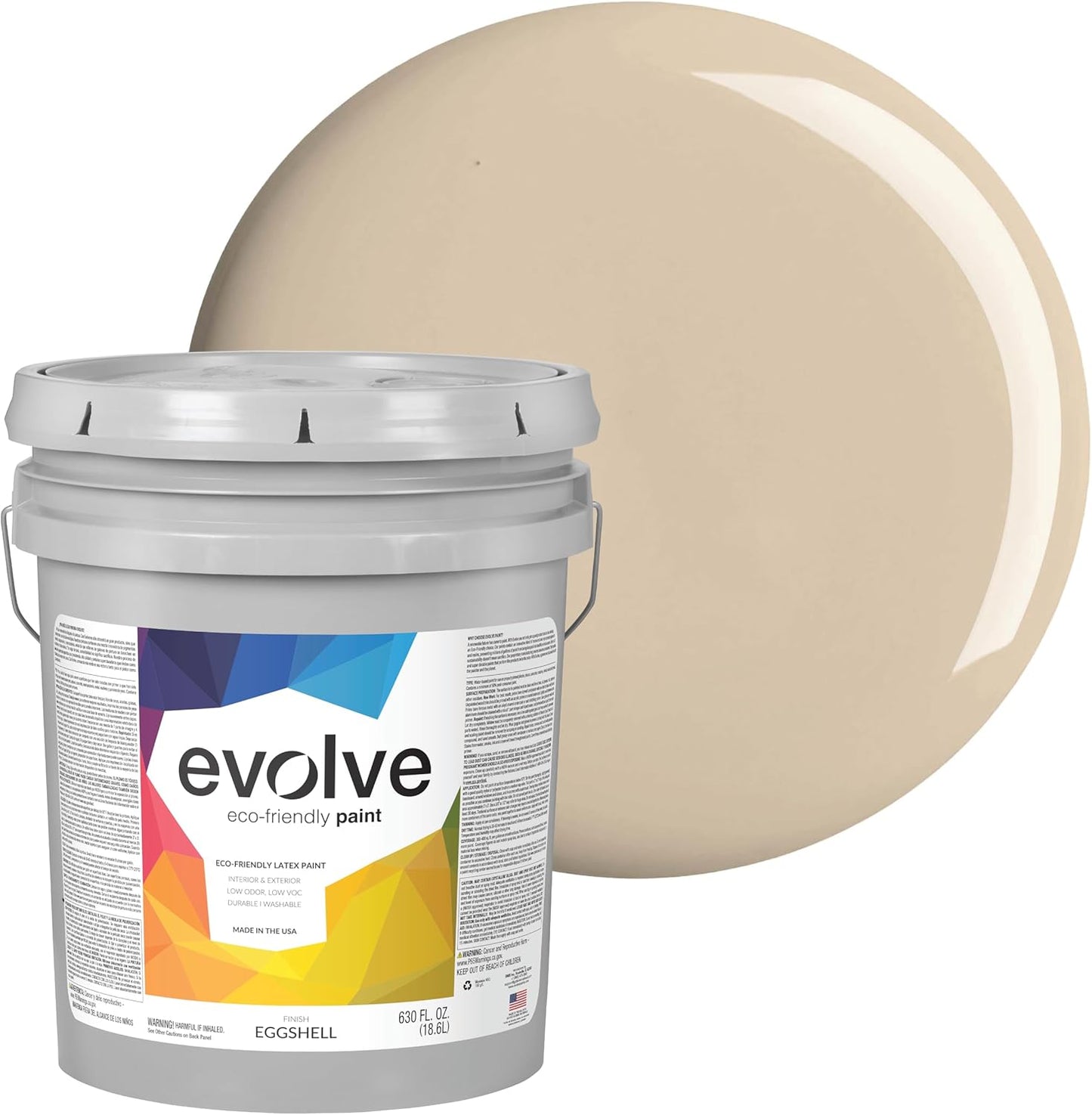 EVOLVE Paint & Primer: Eco-Friendly Low Sheen for Interiors