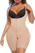 Butt Lifting Faja Bodysuit for Women - Zipper Crotch Tummy Control