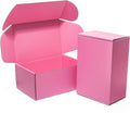 Shipping Boxes 9x6x4 in Pink 25 Pack - Cute Heavy Duty Mailers