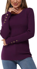 Newshows Women's Fall Fashion Sweater 2025 - Classic Crew Neck Knit