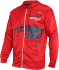 NFL Men's Drill Team Colors Full Zip Fleece Hoodie - Team Pride