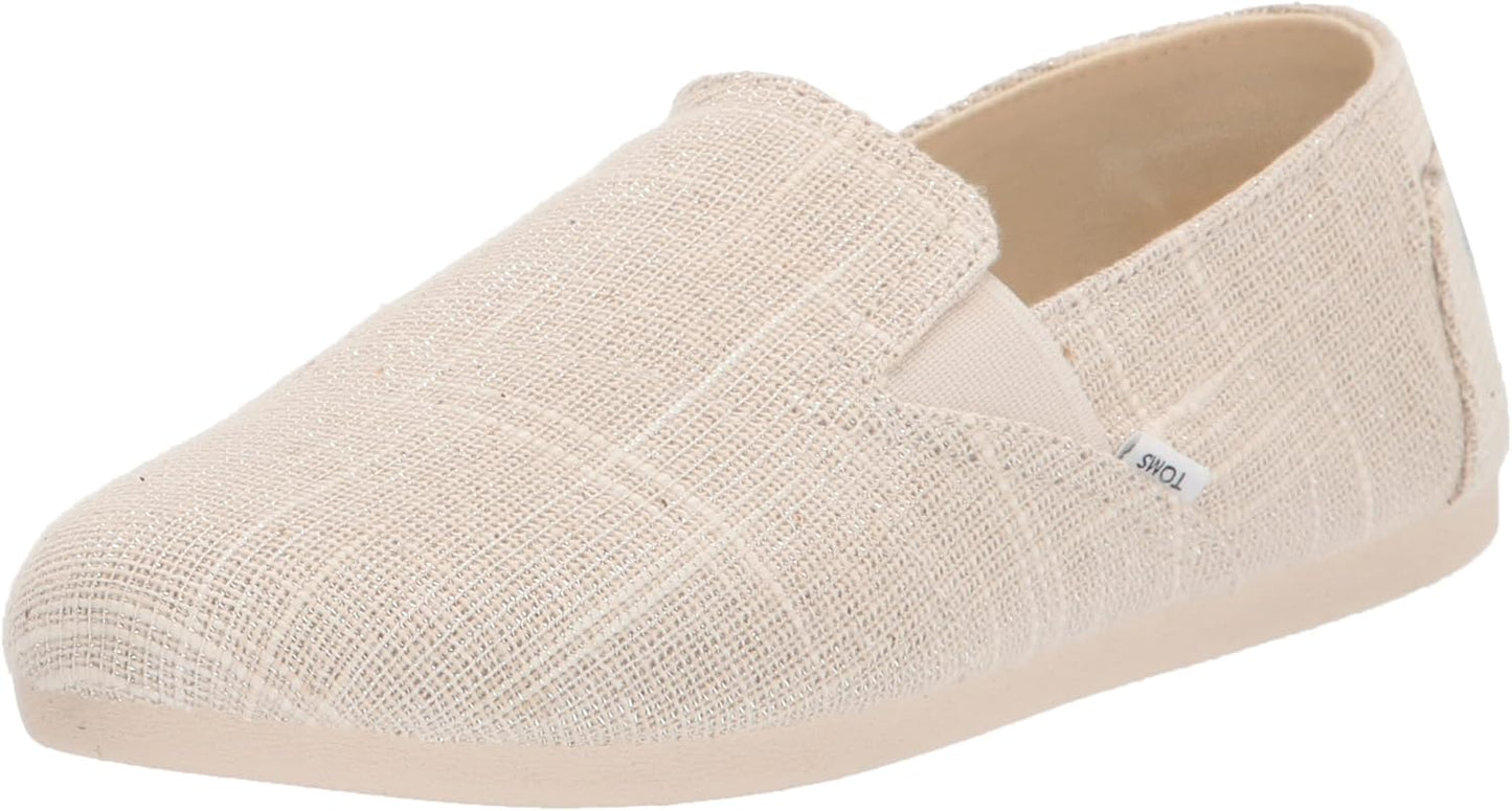 TOMS Womens Redondo Slip On Flats Casual for Everyday Style