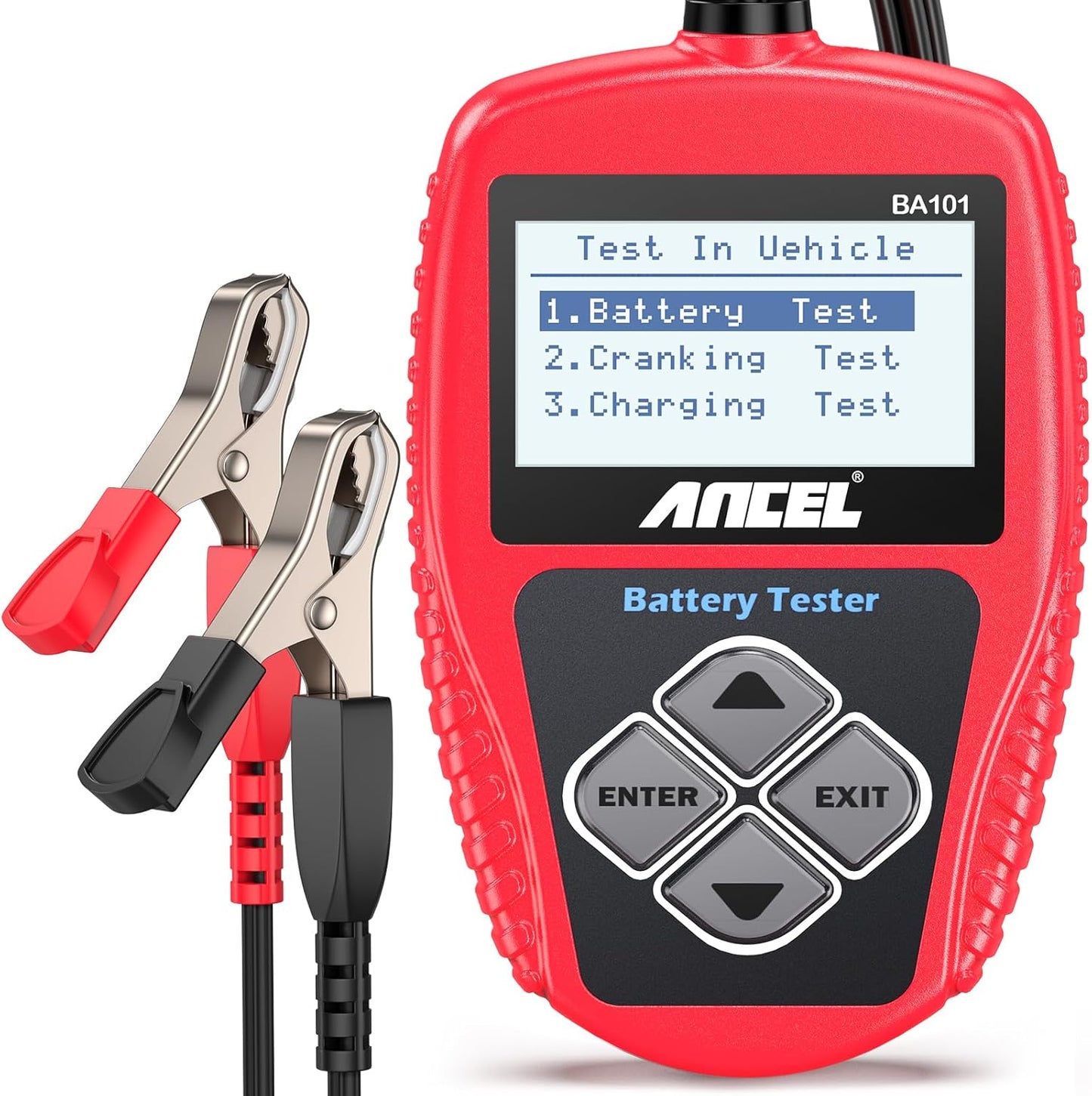 ANCEL BA101 Car Battery Tester - 100-2000 CCA Capacity