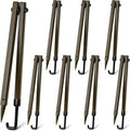 Sadnyy 3/6/8 Pcs Tree Stand Bow Hanger 23in - Secure Outdoor Bow