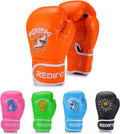 Kids Boxing Gloves Youth Training Gloves 4 & 6 OZ - Safe, Breathable