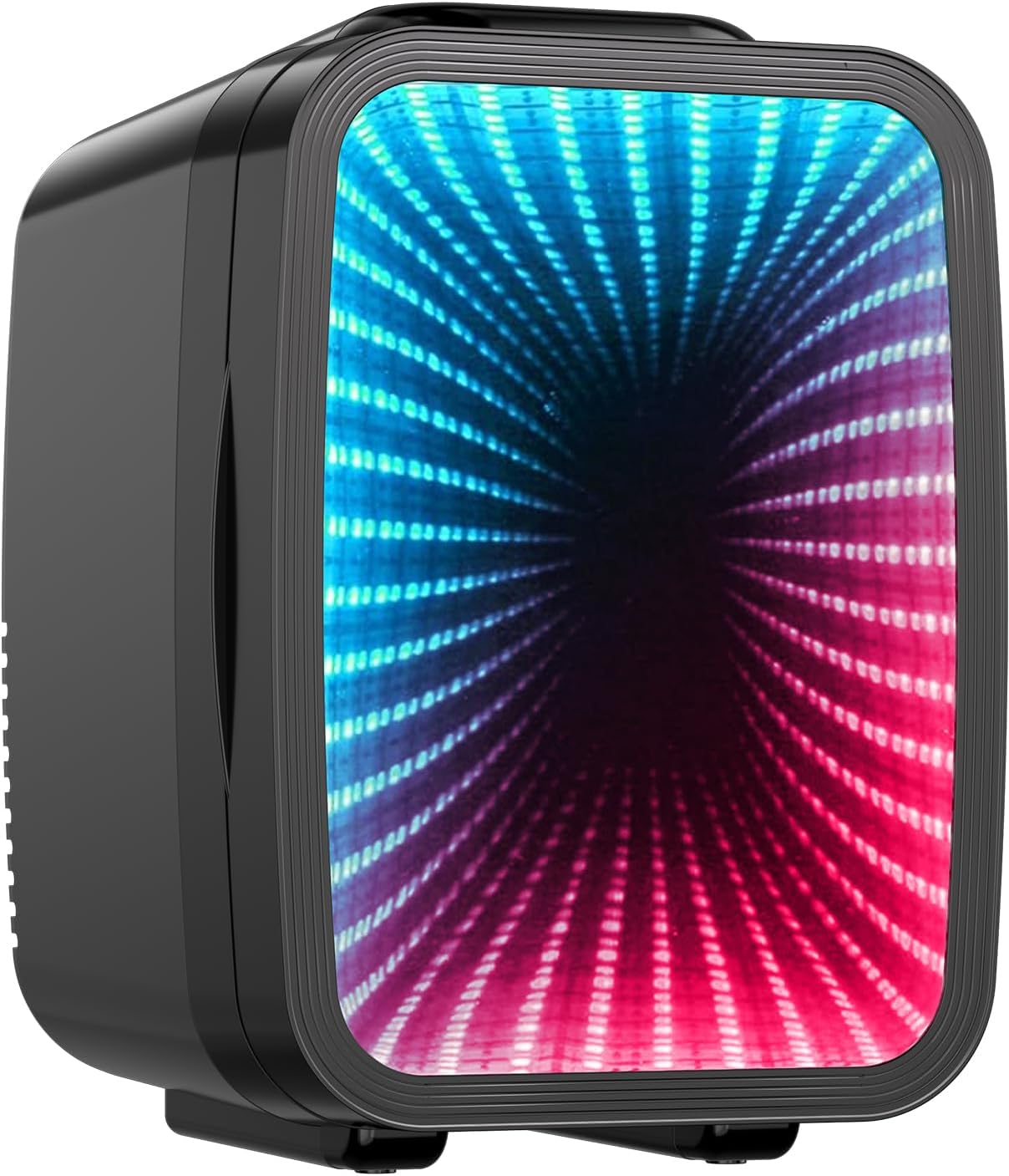 MF01C Mini Fridge with 7 Light Modes for Gaming and More