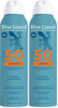 Blue Lizard Sport Mineral Sunscreen Spray SPF 50+ - Sport Protection