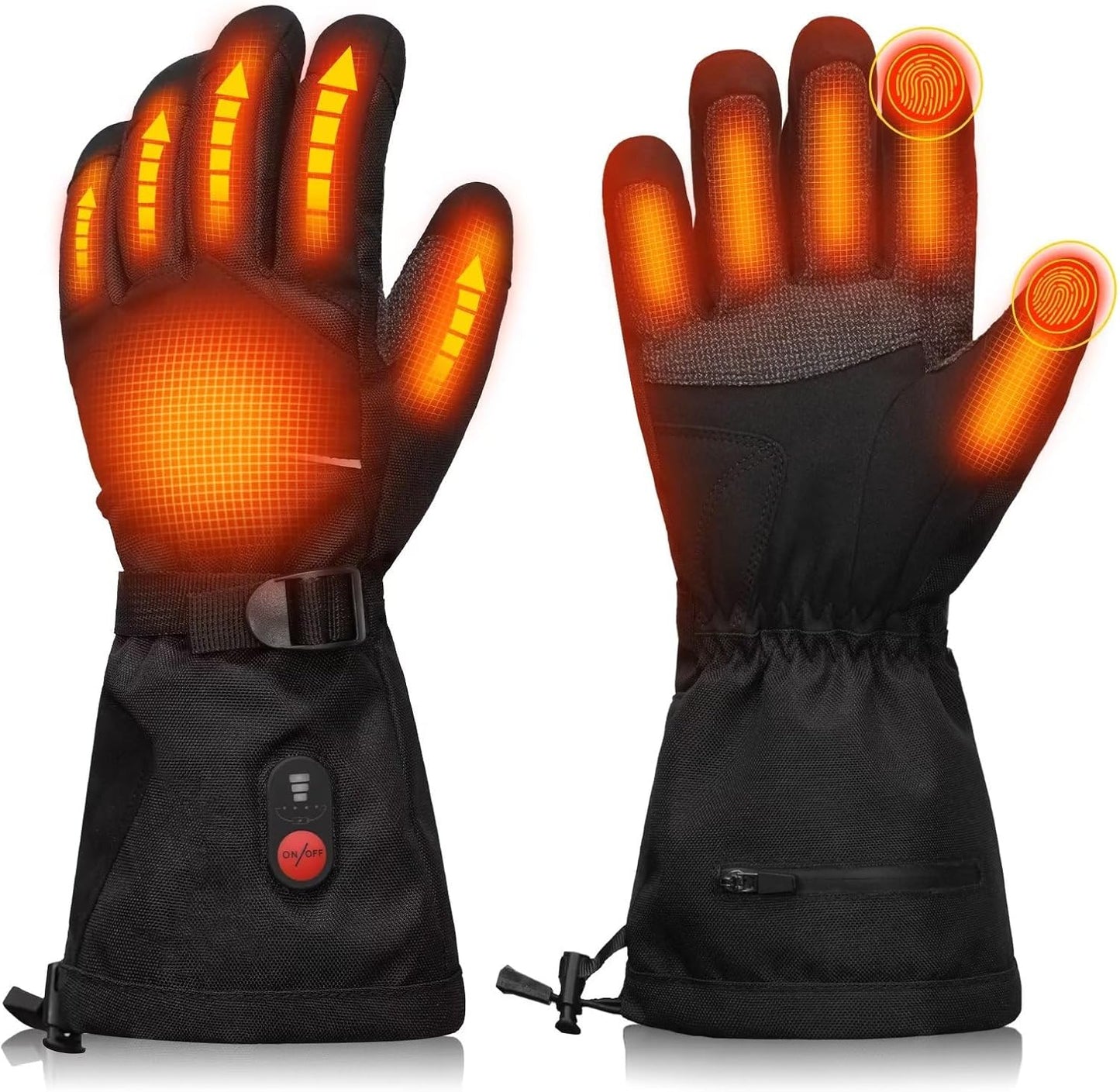 BARCHI HEAT Heated Work Gloves - Waterproof & Rechargeable