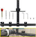 Aluminum Alloy Cabinet Hardware Jig - Precision Drilling Guide Tool