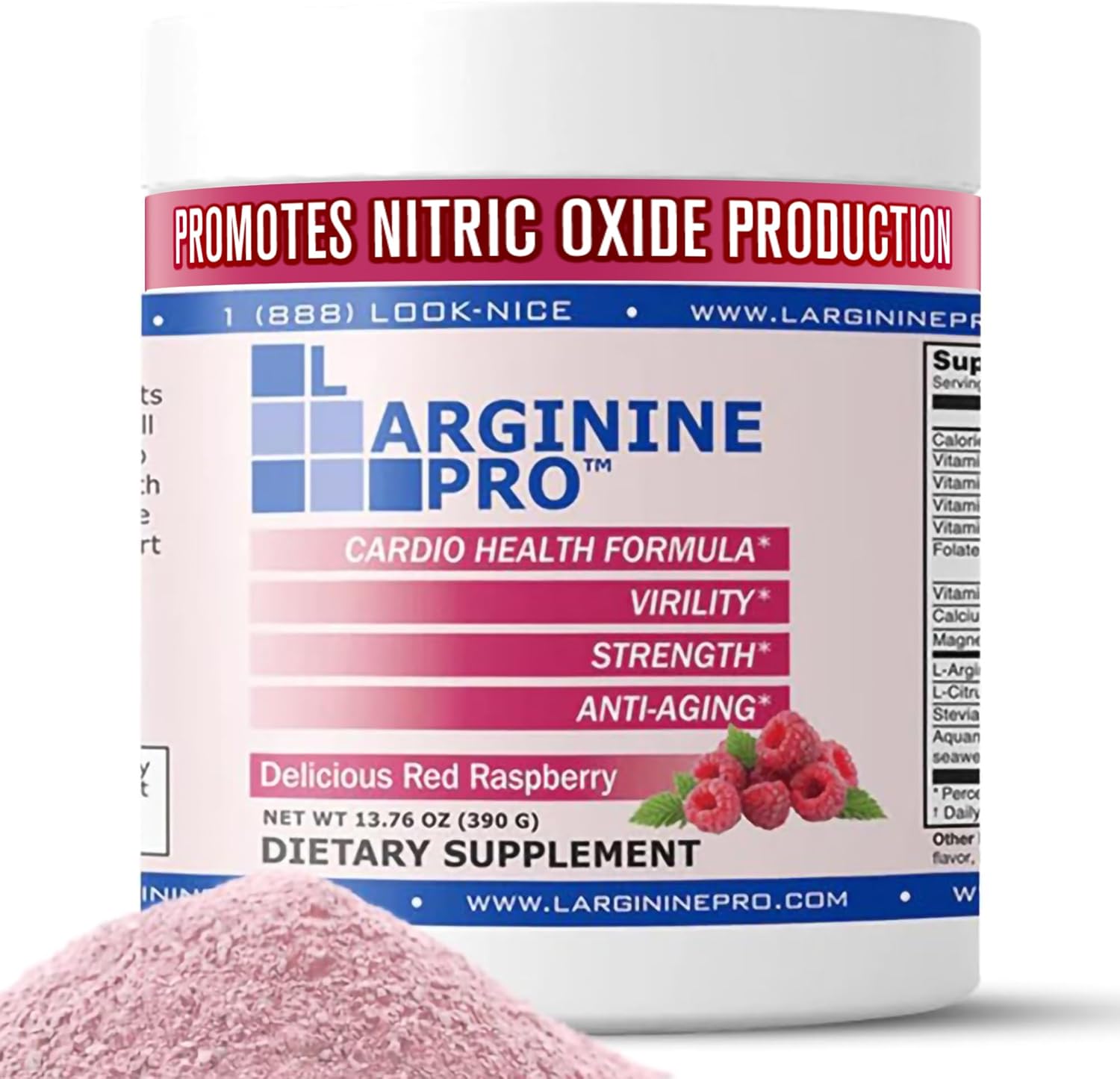 L-Arginine Pro Supplement for Enhanced Nitric Oxide Production