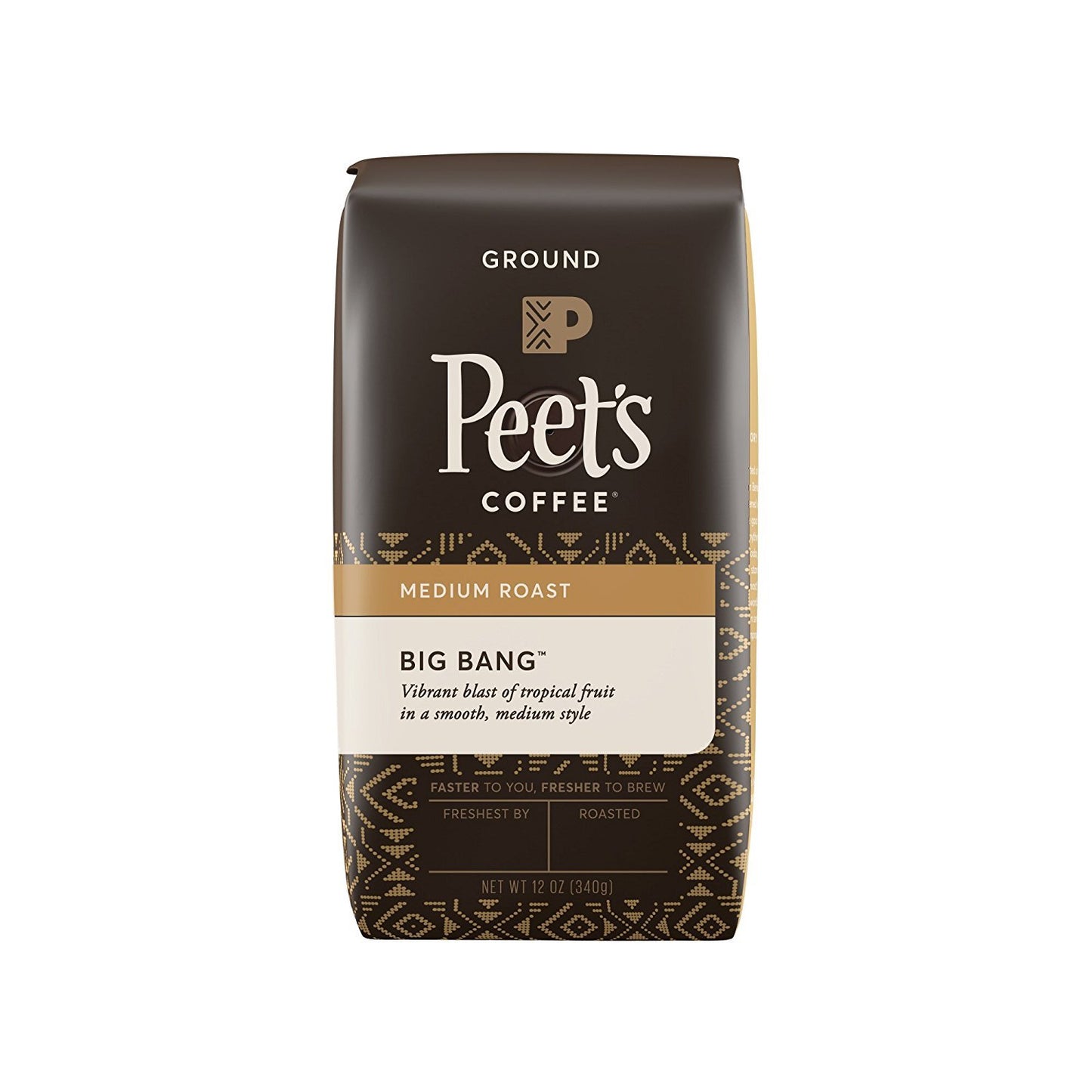 Peet's Coffee Big Bang, Energizing Medium Roast, 12 oz