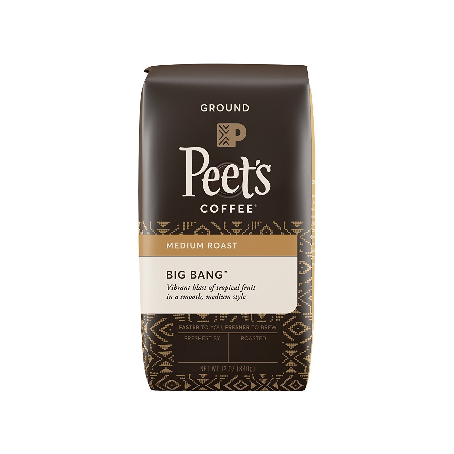 Peet's Coffee Big Bang, Energizing Medium Roast, 12 oz