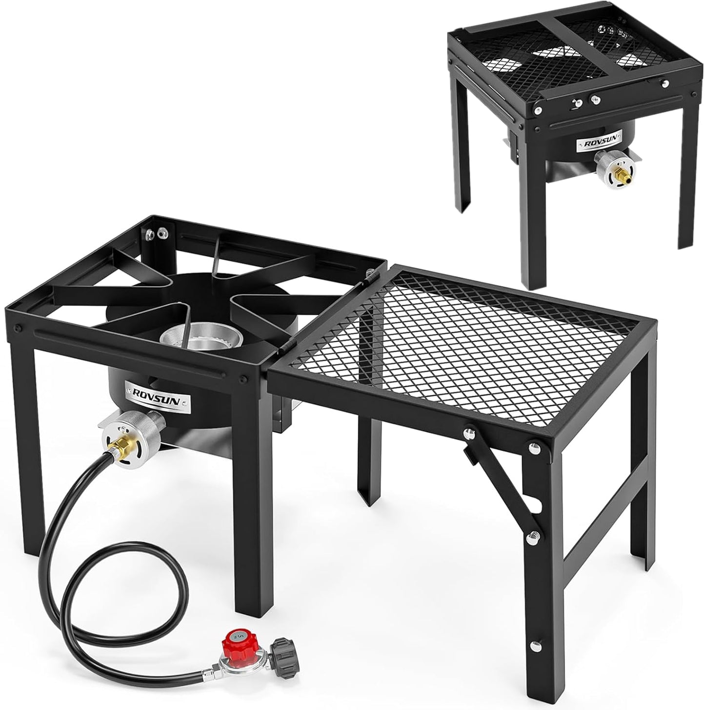 ROVSUN Portable Propane Gas Stove for Outdoor Cooking Adventures