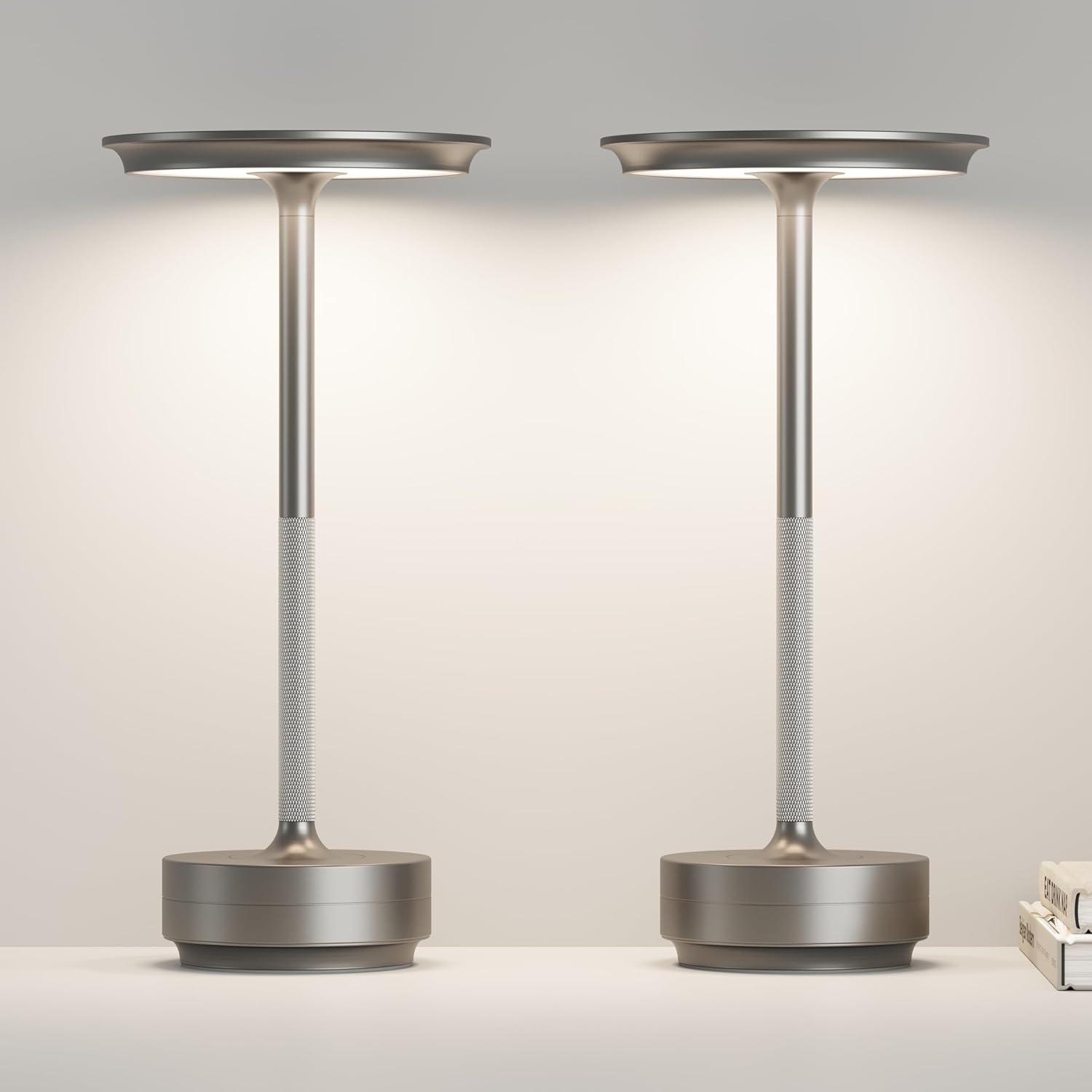 LED Cordless Table Lights Set of 2 for Outdoor and Indoor Use