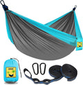 Camping Hammock Double & Single Portable Hammock - Lightweight Comfort