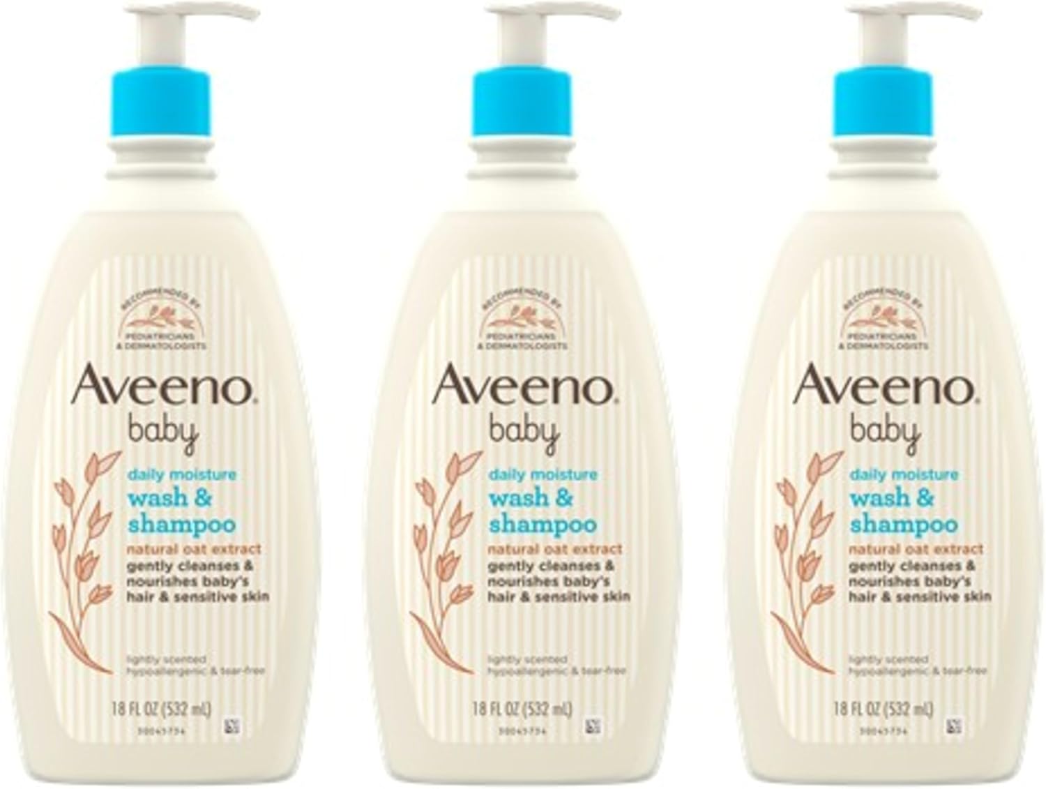 Aveeno Baby Gentle Body Wash & Shampoo for Sensitive Skin