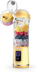 18oz Ninja Blast Portable Blender - Lemon Meringue Rechargeable