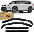 Window Deflectors for Toyota Highlander 2020-2025 - 4PCS Vent Rain