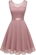 BeryLove Women's Short Homecoming Dresses for Teens - Sleeveless Lace