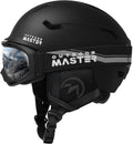 OutdoorMaster Ski Helmet Set with Goggles - Protective, Ventilated Fit