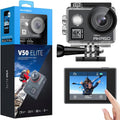AKASO V50 Elite 4K60fps Touch Screen Action Camera - Waterproof 131ft
