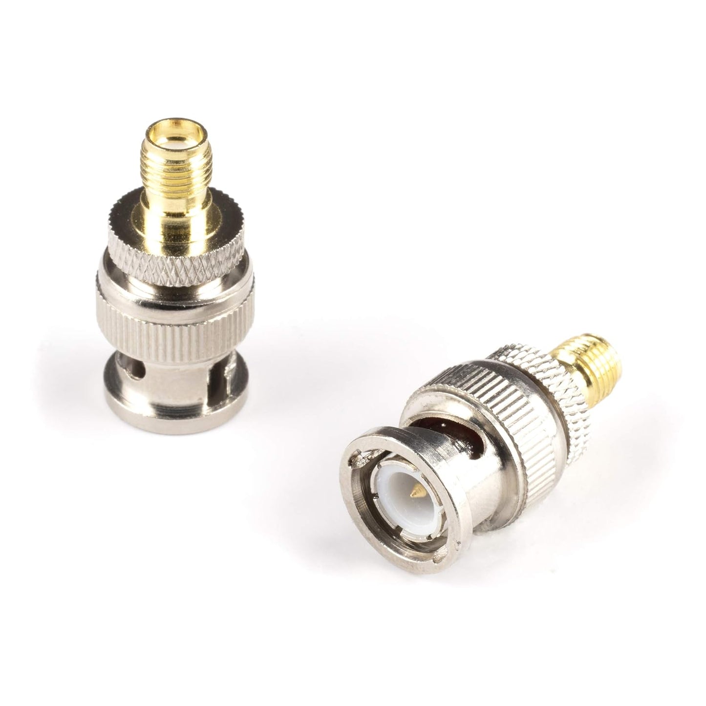 Gold SMA Female to BNC Male Adapter - 25 Pack Coaxial Connectors