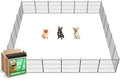 MiniPaws Unleashed 24 Panel Playpen 24in - Portable & Expandable