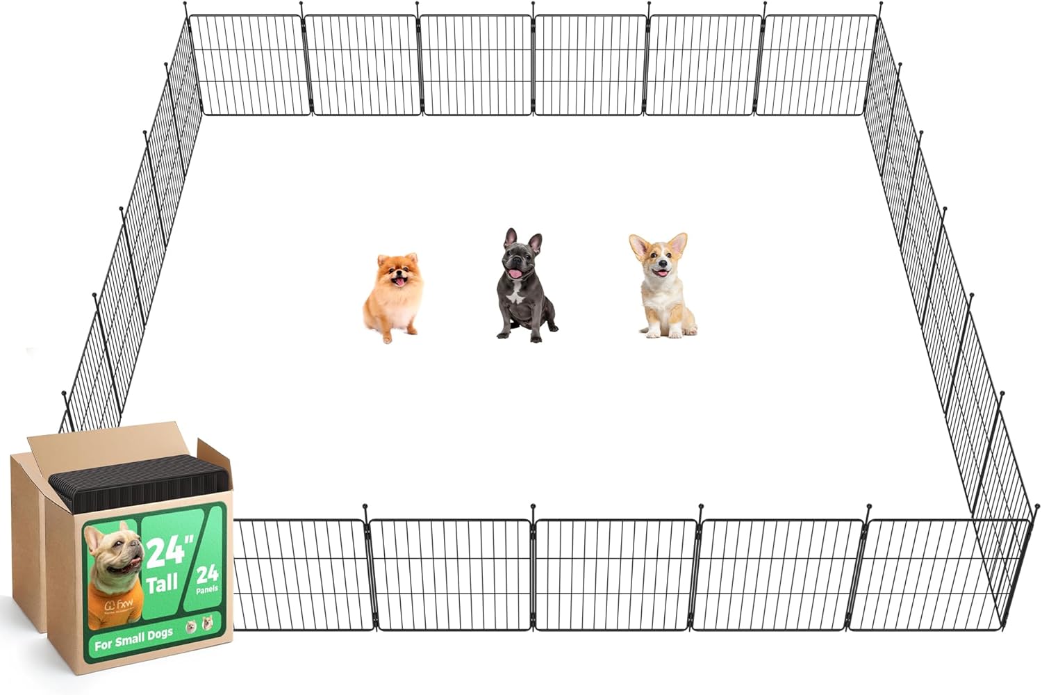 FXW MiniPaws Unleashed Dog Playpen for Small Dogs and Puppies