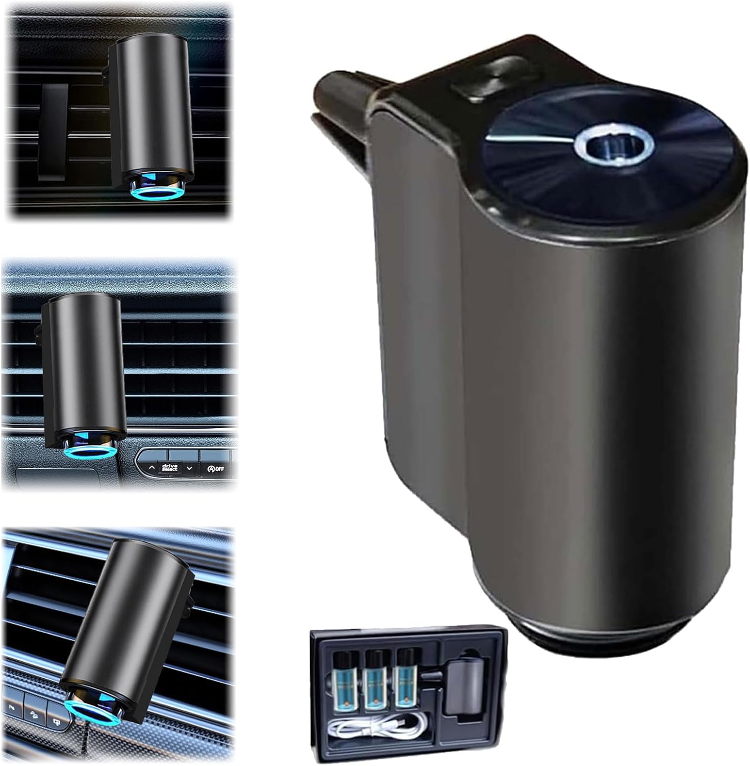 Portable Rechargeable Smart Car Aromatherapy Diffuser - PAPSTAR