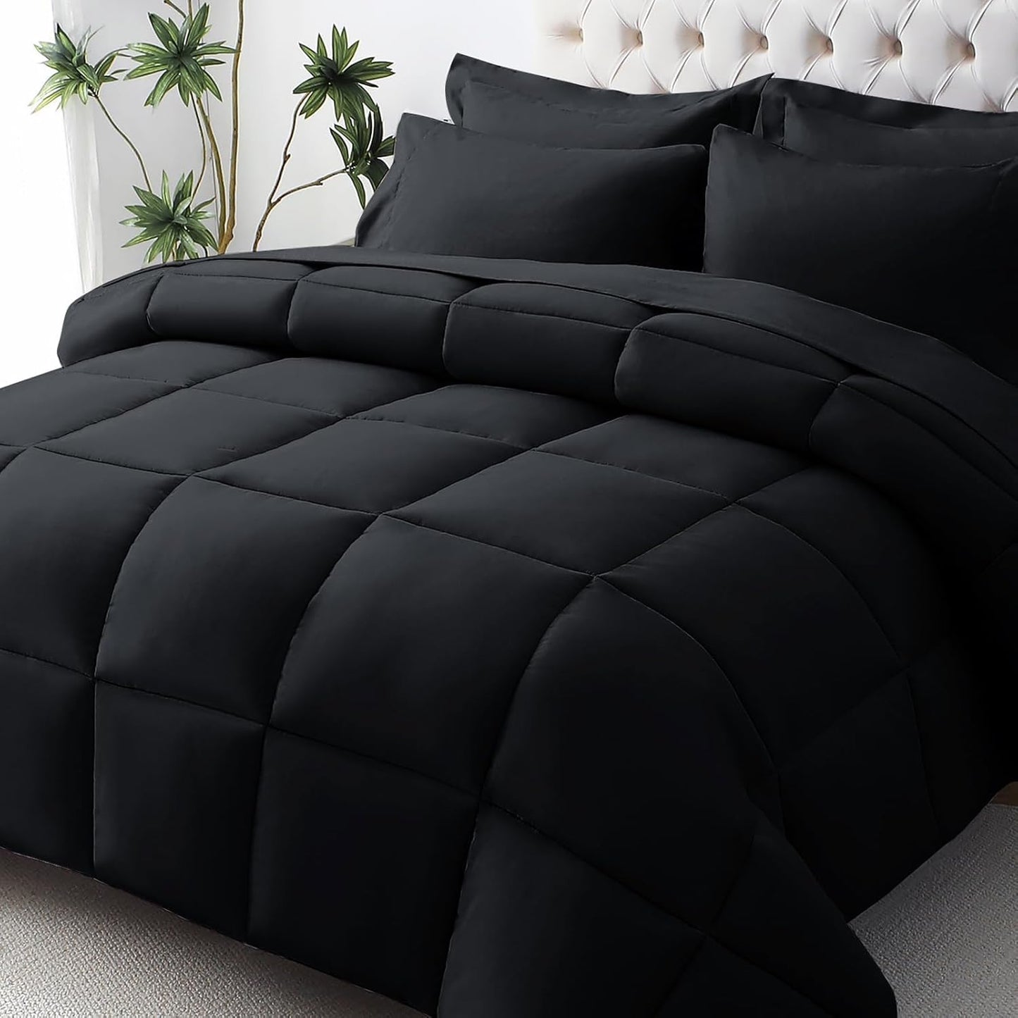 JOLLYVOGUE California King Comforter Set for Ultimate Comfort