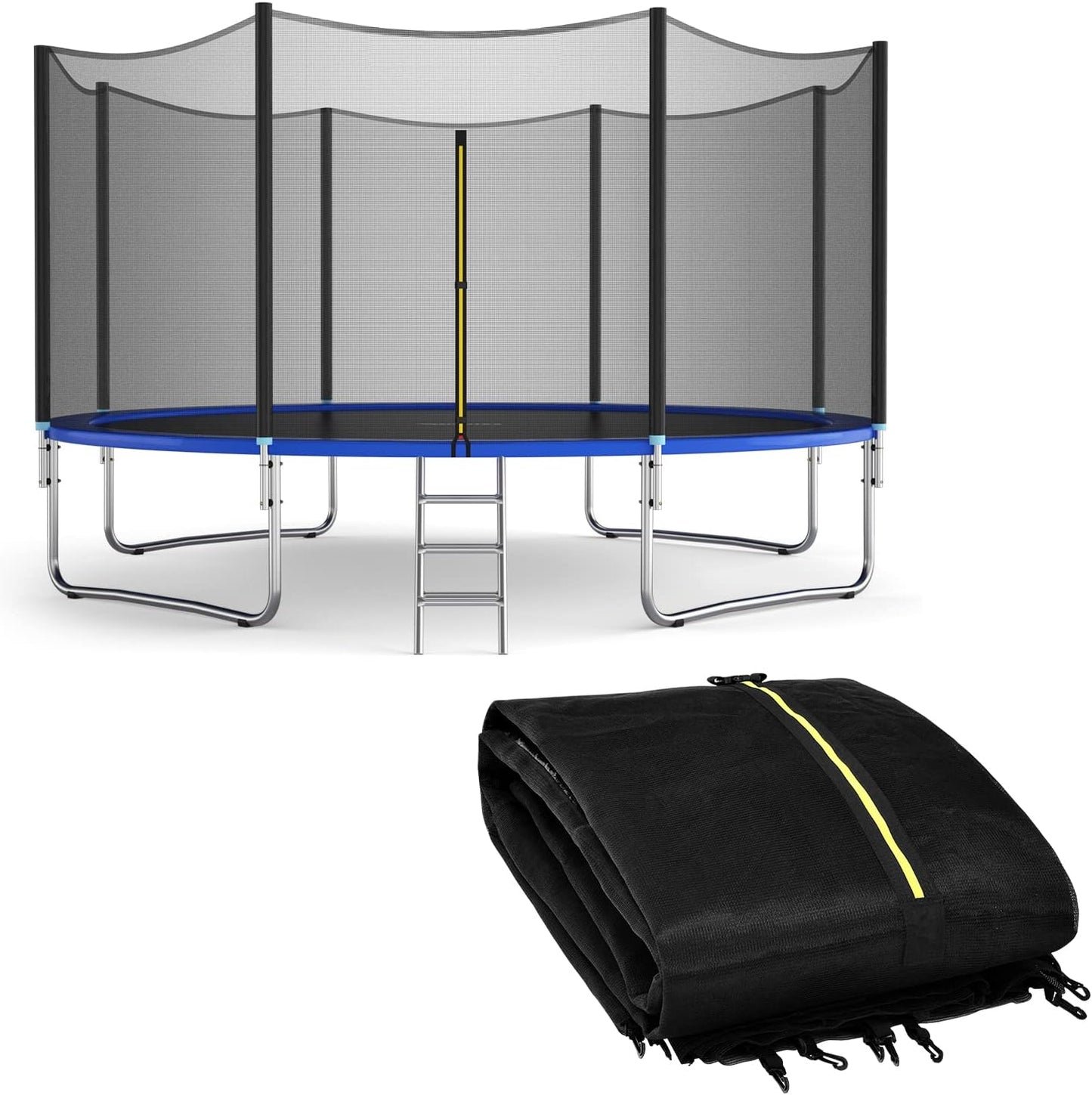 Giantex Trampoline Safety Net for 8 to 16Ft Round Frames