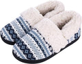 Evshine Fuzzy House Slippers for Women Fleece Lined Comfort