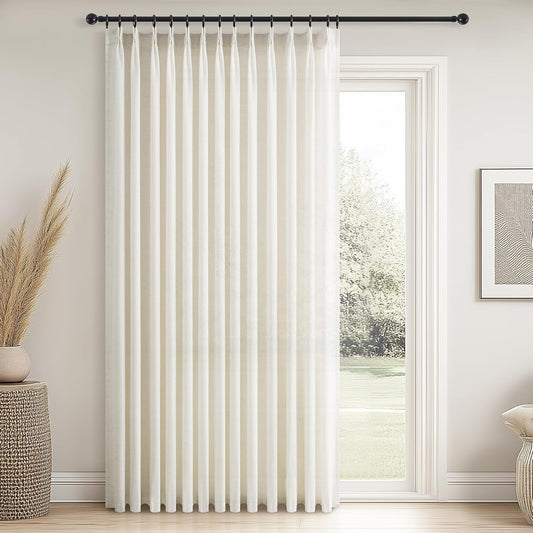 Topfinel 102 Inch Curtains for Living Room and Bedroom Decor