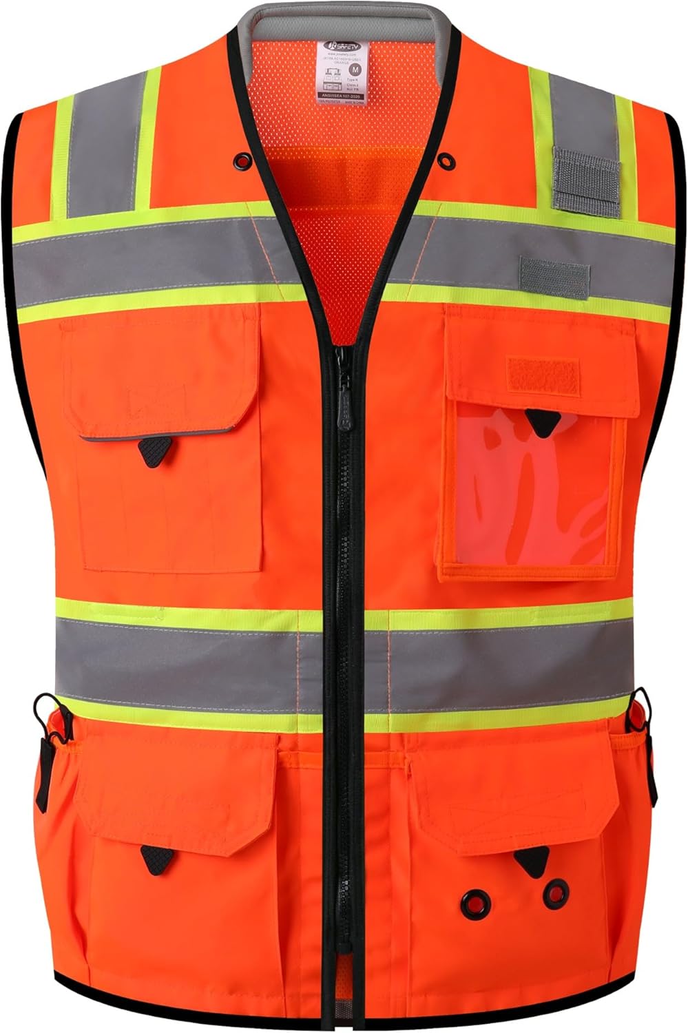 Hi-Vis Surveyor Safety Vest for Heavy Duty Field Work