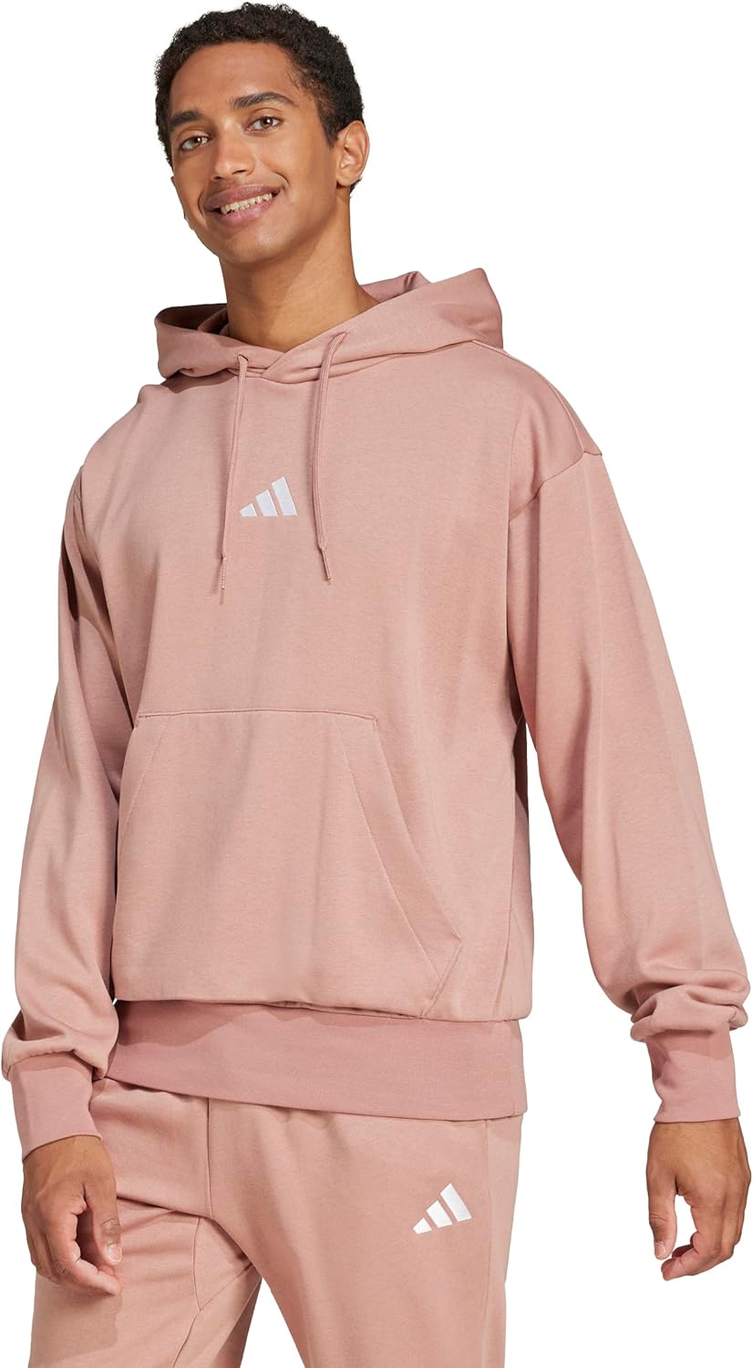 adidas Men's Essentials Cozy Fleece Hoodie for Ultimate Comfort