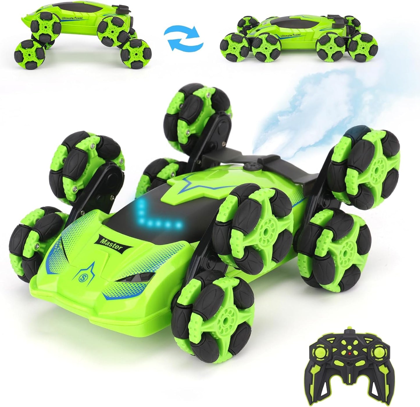 PREPOP 8WD Remote Control Stunt Cars - Perfect Gift for Kids