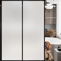 Frosted Glass Window Privacy Film 29.6x196.9in - Removable Static