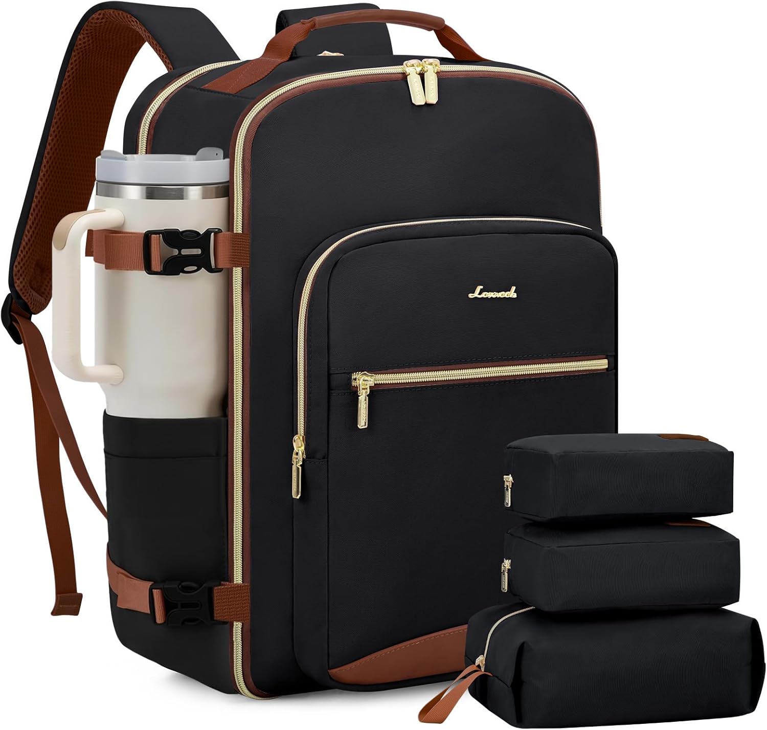 LOVEVOOK 50L Travel Backpack for Women & Men - Airline Approved