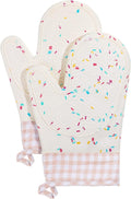 Didaey Heat-Resistant Silicone Oven Mitts Set - 500F Protection